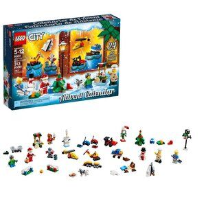 LEGO City Advent Calendar 60201  New 2018 Edition  Minifigures  Small Building T